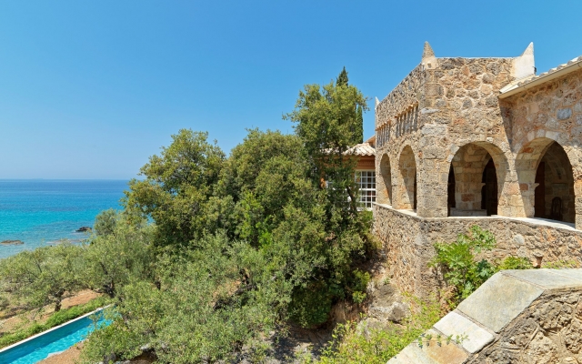 Location de maison en Grèce, la maison de Patrick & Joan Leigh Fermor 
