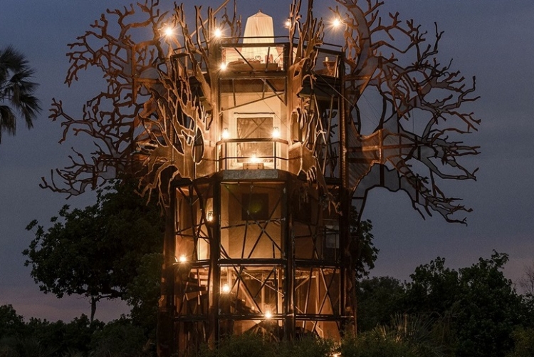 Baobab Tree House - nouveau Xigera Camp - Okavango - Botswana