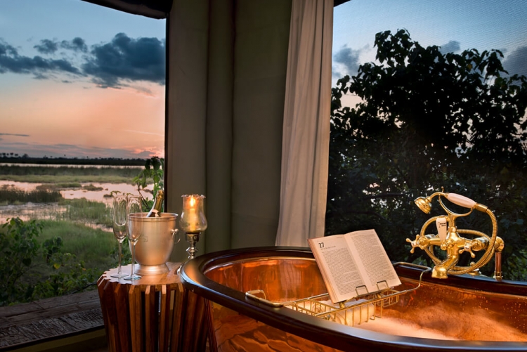 Safari au Botswana en camp de luxe à Zarafa (Linyanti)