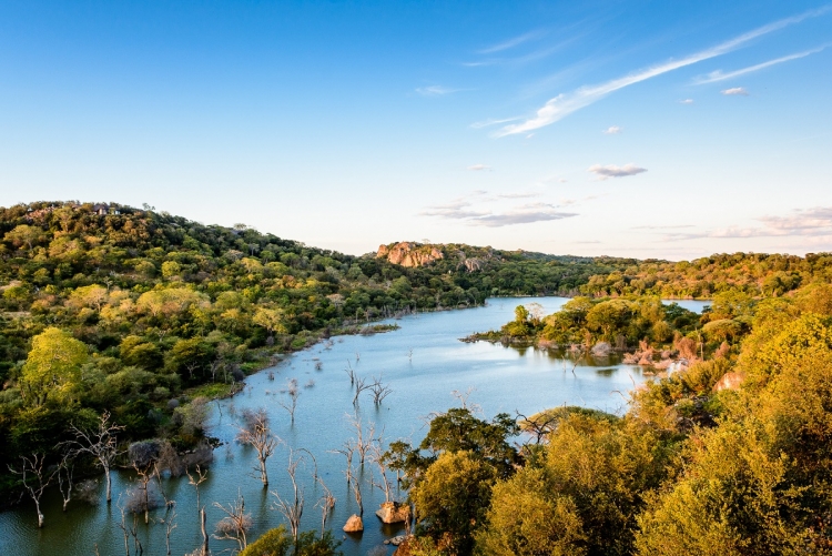 Zimbabwe, réserve privée de Malilangwe à côté du parc de Gonarezhou