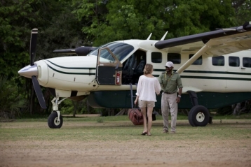 Safari en avion taxi